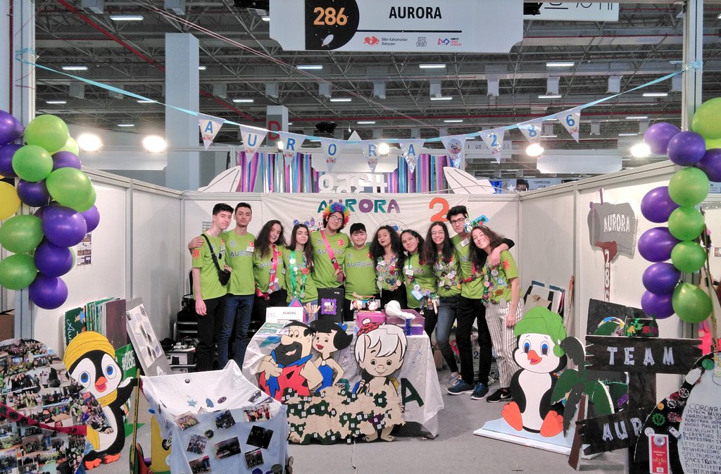 Okulumuz robotik takımları Bilim Kahramanları Buluşuyor/First Lego League 15. Sezon Ulusal Turnuvasında Fuar İzmir'de standlarında 2. günde hazırlar. Başarılar diliyoruz.🏆🏅🥇
<a href="/FllVoltage/">Team Voltage FLL</a> <a href="/CoronaFll/">Corona Australis</a> <a href="/TeamAurora286/">FLL AURORA #286</a>