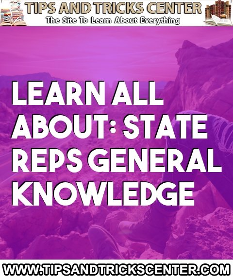 tipsandtricksc's tweet image. Learn all about: State reps General Knowledge ift.tt/2TDHfWT #generalknowledge #statereps #tips #tricks
