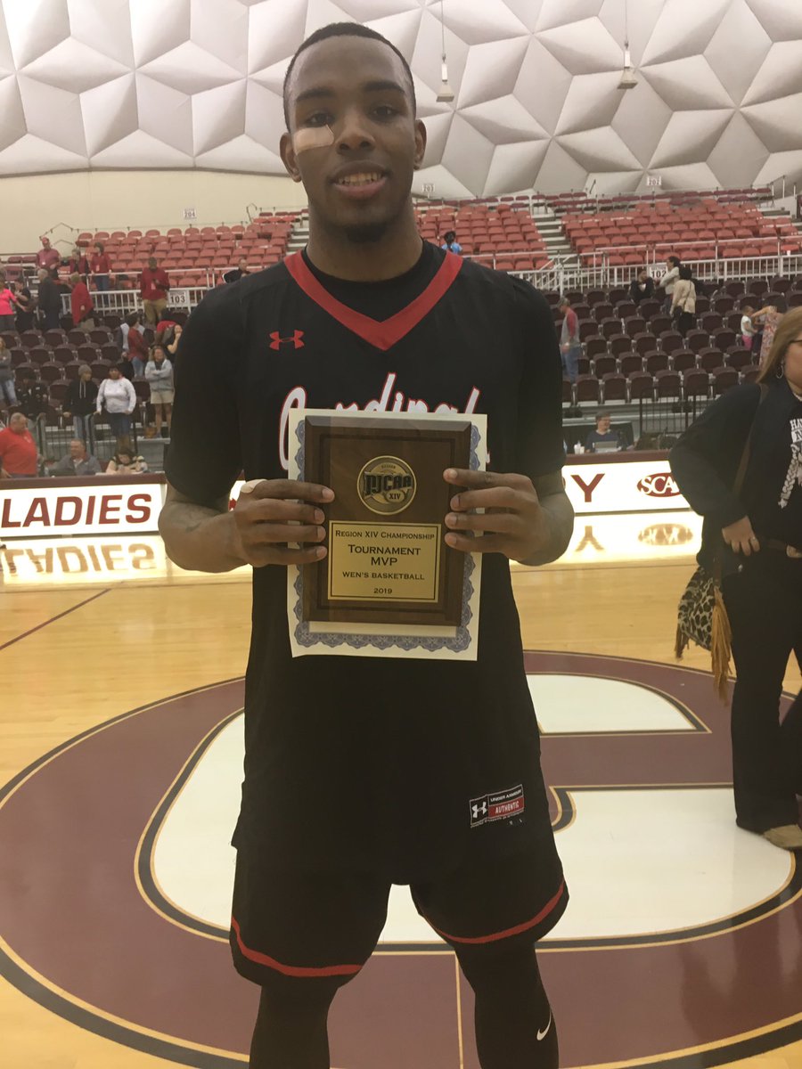Baylor transfer Tyson Jolly (@OvoTman) was the Region XIV Tournament MVP with 27 points, 18 rebounds, six assists and four blocks.