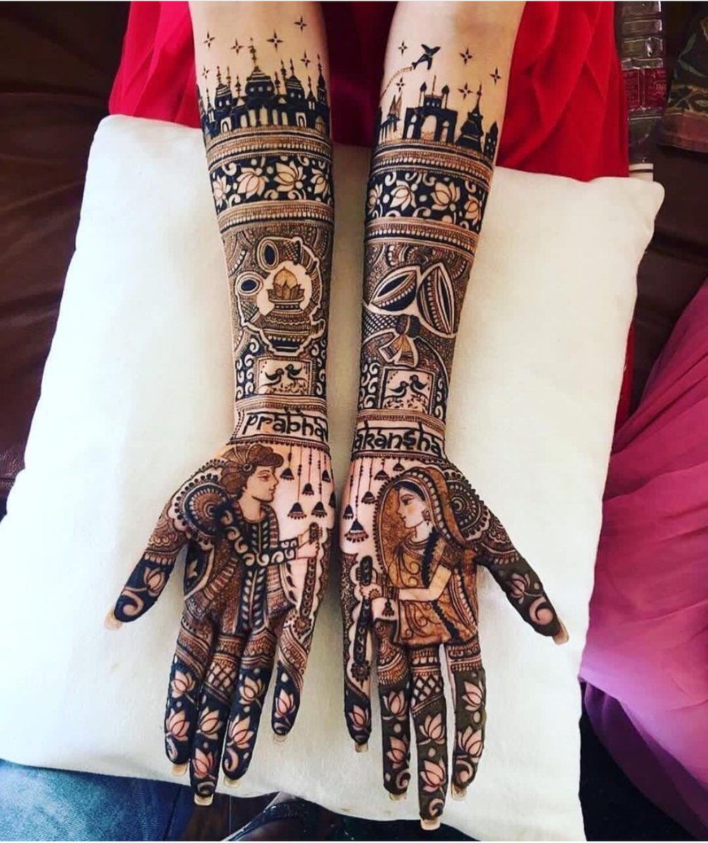 WeddingTimesTOI's tweet photo. These portrait bridal henna designs have now become storyboards for couples who want to your love story on. Swipe for more inspiration.
Photo 1 : @salon_sekhon
Photo 2 : #MayuriMehndiArtist
Photo 3 : #TheCheesecakeProject
Photo 4 : #RomeshDhamija
#mehendi #bridalmehendi https://t.co/Gr84K7KNUf