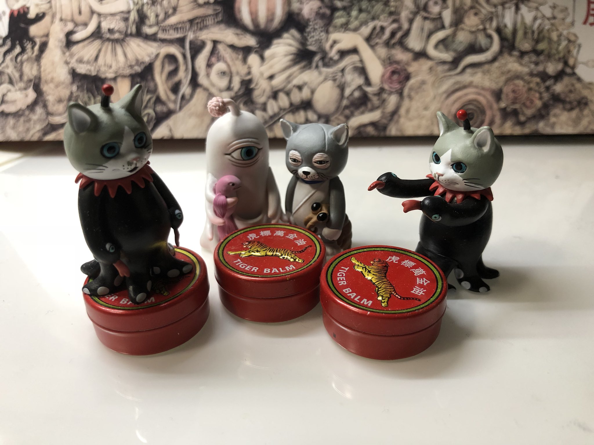 ヒグチユウコ　ボリス　マスコット　フィギュア 第3弾】ヒグチユウコフィギュアマスコット3 BOXダース – ボリス