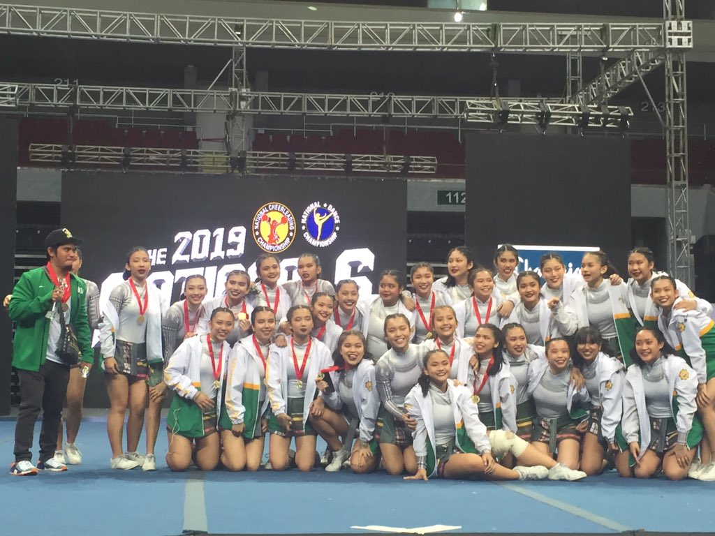 OneSportsPHL's tweet photo. NCC Season 14 All Girl Senior Pom Champions: SCPC Pep Varsity! #NCConESPN5 https://t.co/DToY8hHB5j