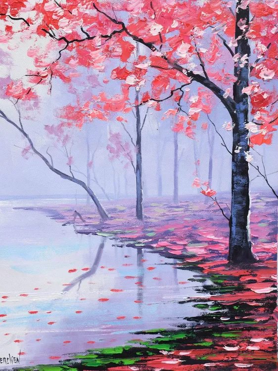'Pink Lake' by Garham Gercken #art