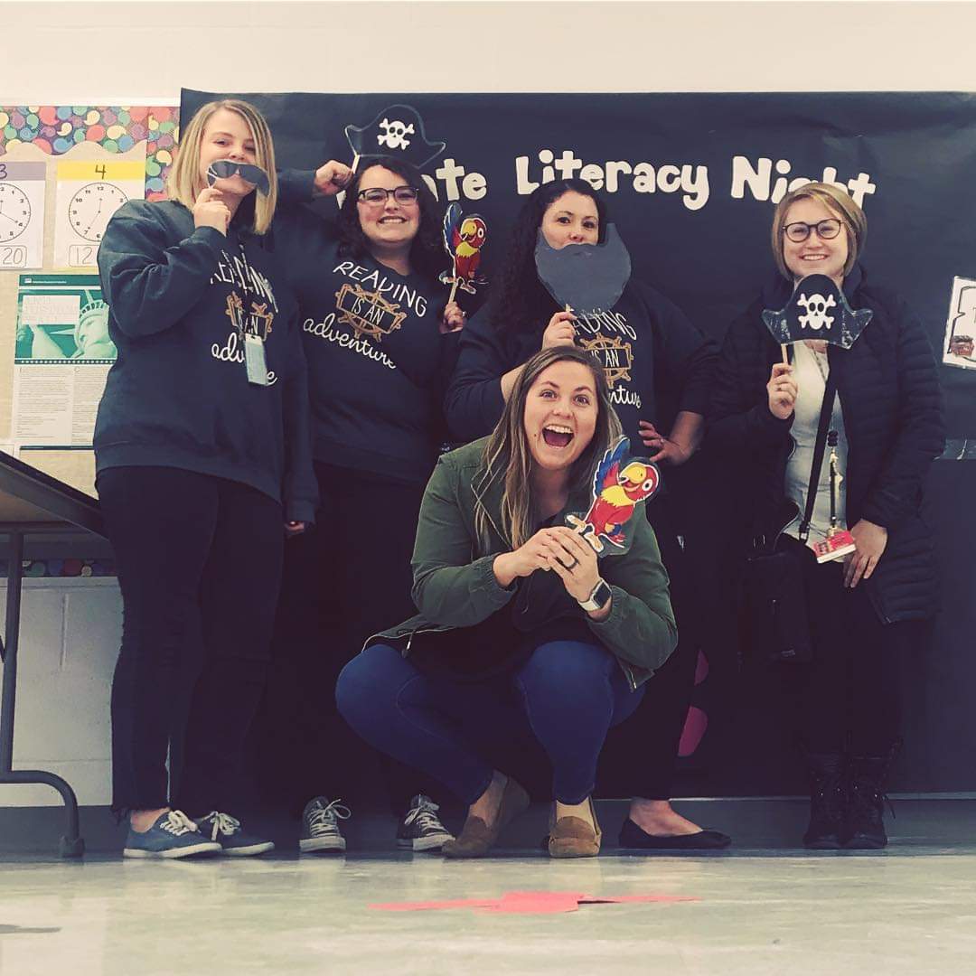 Last Thursday was a blast at Literacy Night! I am so thankful for my friends(coworkers) and students. ❤️