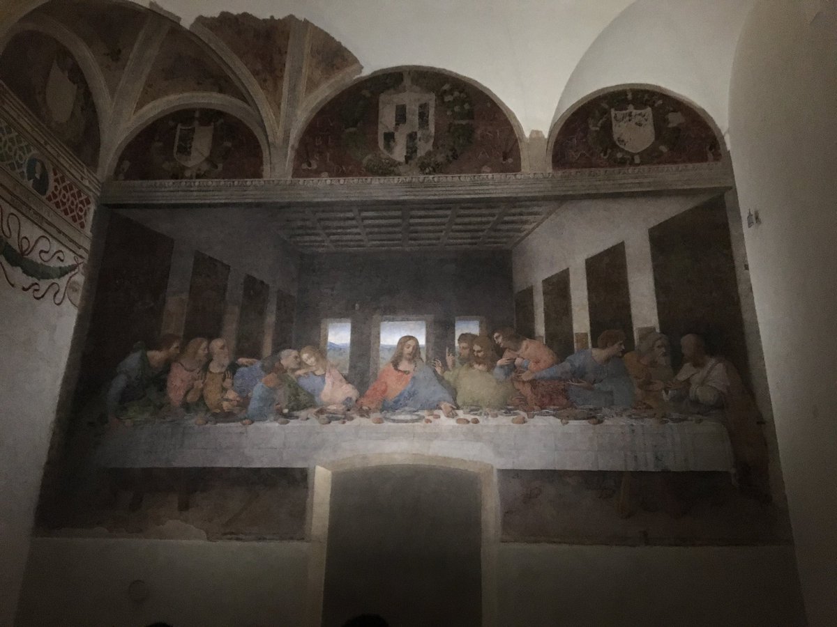 LMelusini's tweet photo. Il #cenacolo  vinciamo ... bellissimo https://t.co/UF50KP0NMV