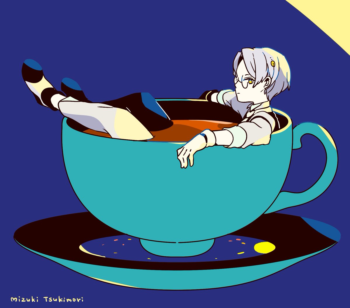「砂糖はご入り用ですか 」|月森水貴｜Mizuki Tsukimoriのイラスト