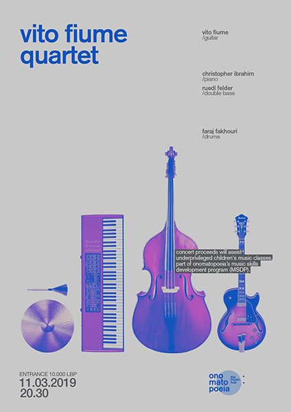 this week at onomatopoeia #187 - mailchi.mp/938efdaf9f49/t… Vito Fiume Quartet 11.03 | Houbouts Hadz (part 2) fundraiser dance party 16.03