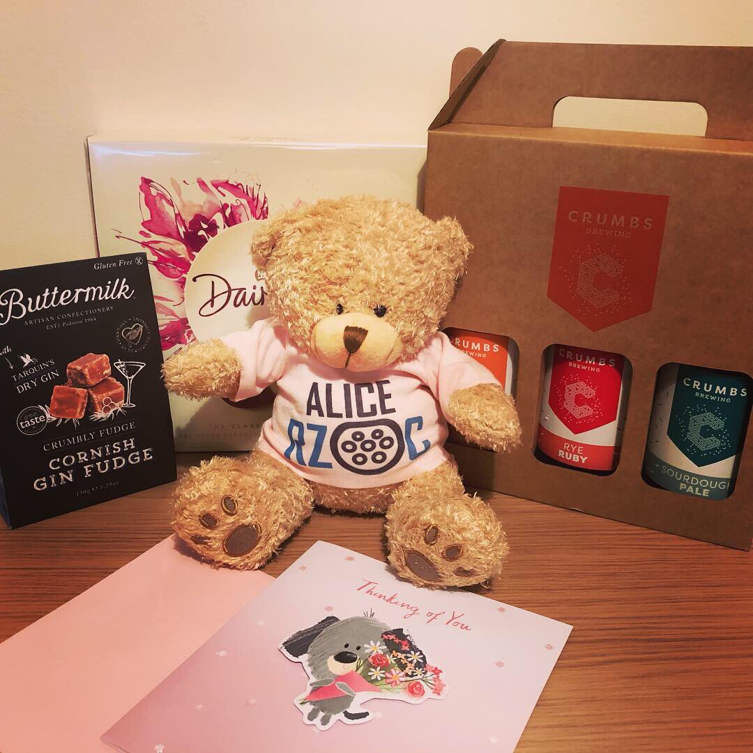 lynprangle's tweet image. Loving this little bear I printed for a fellow @RenaultZoeClub member’s little baby girl. Fighting to beat her broken heart. One beer did not survive in the making of this package. Sorry @CrumbsBrewing @janbartspang gofundme.com/alice039s-poor…