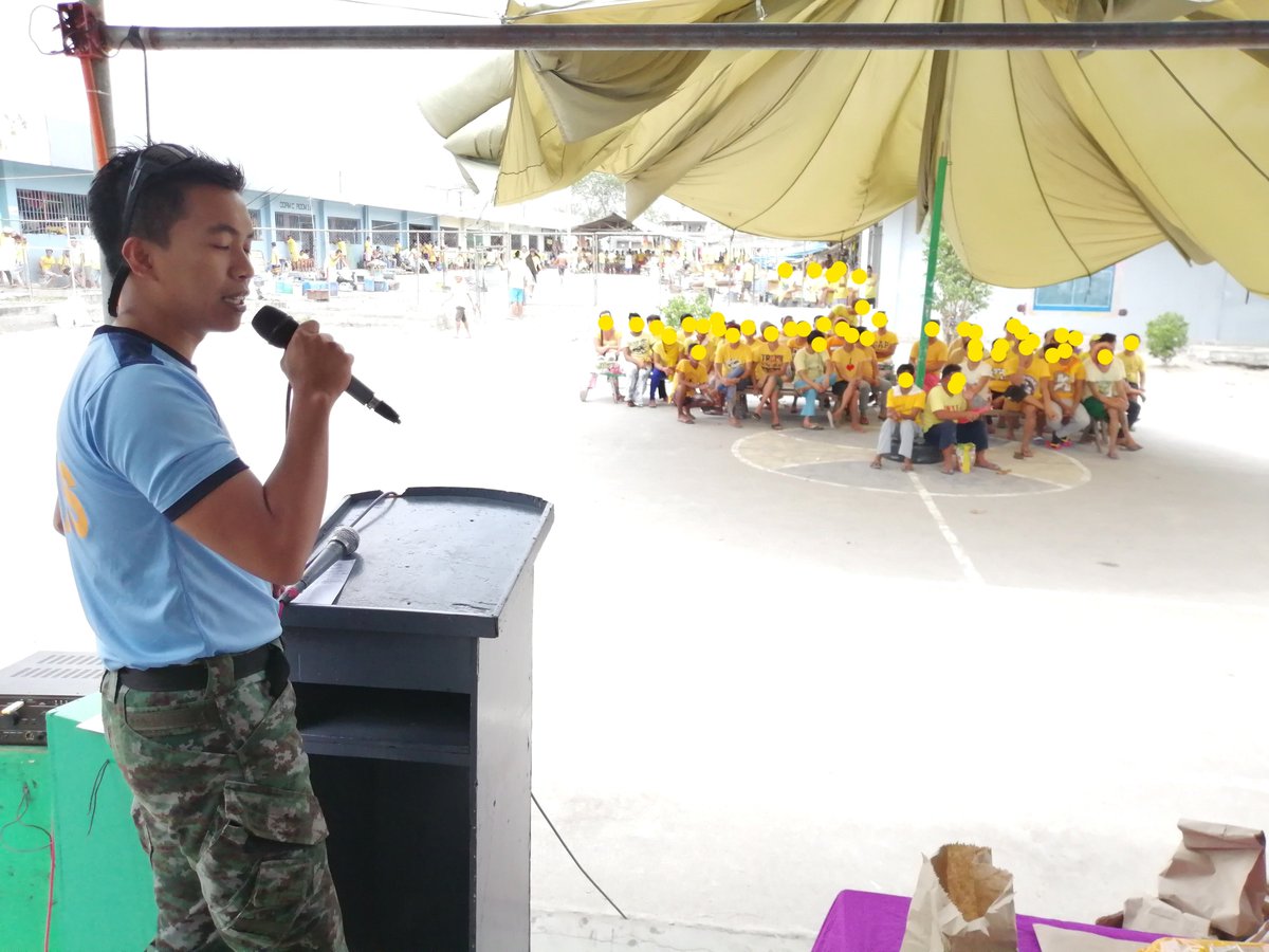 42ndsac's tweet photo. @42ndsac personnel led by PINSP WREN A PAGOLI in partnership with Banisil National High School, Johnny Ang National High School and Red Cross Youth members conducted Outreach Program to the member of LGBT inmates of General Santos City Jail, Apopong, General Santos City. https://t.co/RFA0QLFc7d