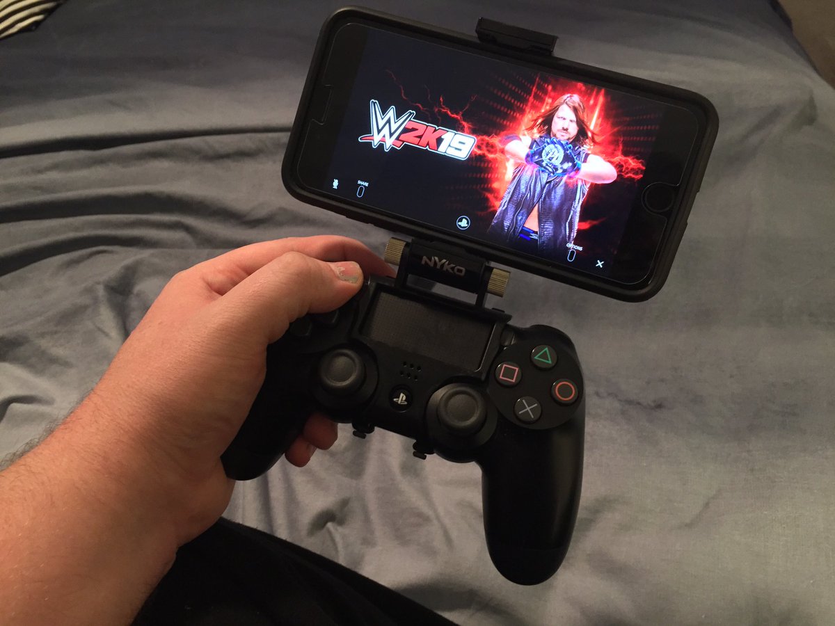 PopCulturists's tweet image. What a day this is!

I can play #WWE2K19 in bed, while my wife watches Gilmore Girls for the 800th time. 

#ps4remoteplay on iOS is brilliant!

-Ryan
