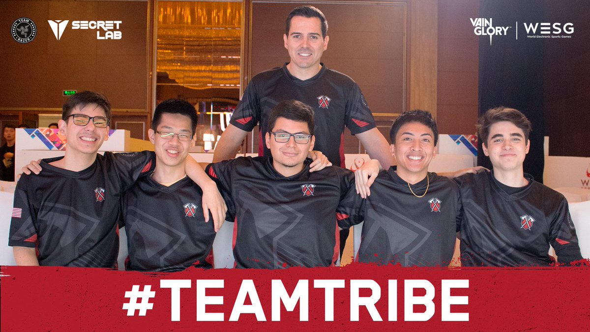 TribeGaming's tweet photo. 🤜 G A M E D A Y 🤛
#TRIBEVG's going live now against Team Sly🇩🇪 in the semis of the WESG @Vainglory Grand Finals!
We're in the home stretch—come watch us represent. 🇺🇸
⚔️ #TRIBEWIN
📺 https://t.co/djnpbehUPQ https://t.co/55a7fTuy84
