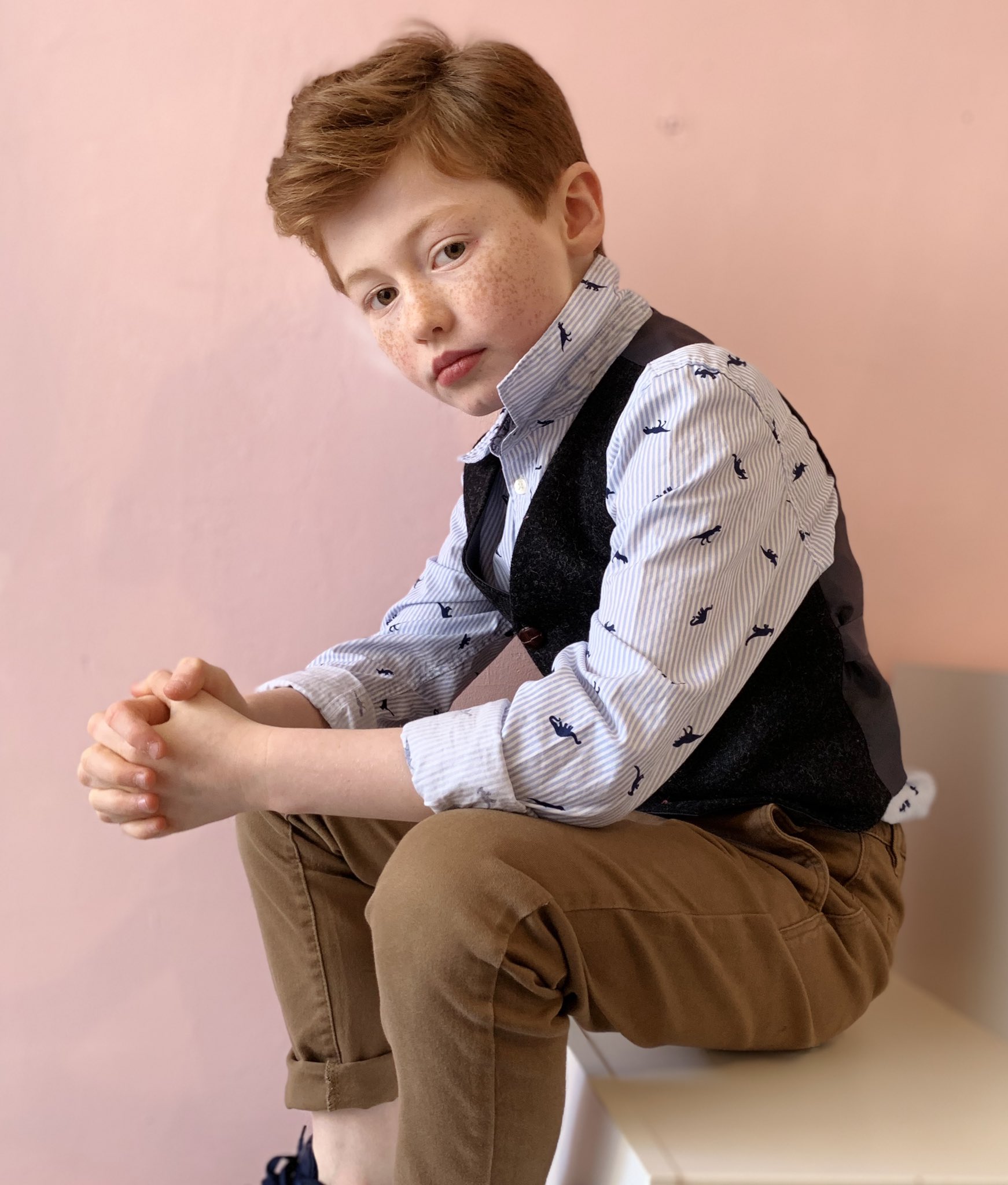 Littleladiesandlords on X Sunday chic attire Fred s wears Captain Frederick Wentworth waistcoat in a 100 Shetland wool. sundaybest bestdressedkids boysstyle kidsfashion boysfashion coolkids kidsootd l...