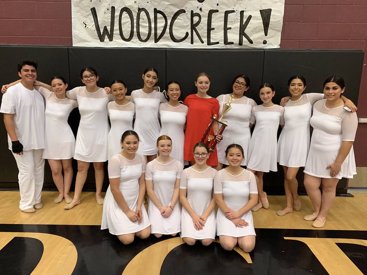 Congratulations Thunder Band!  The Colorguard competed at the Woodcreek Winter Review and placed 1st in the Scholastic Division and 1st overall.  The Colorguard currently has the highest score in the NCBA and will compete in the Open Division for the first time in school history!