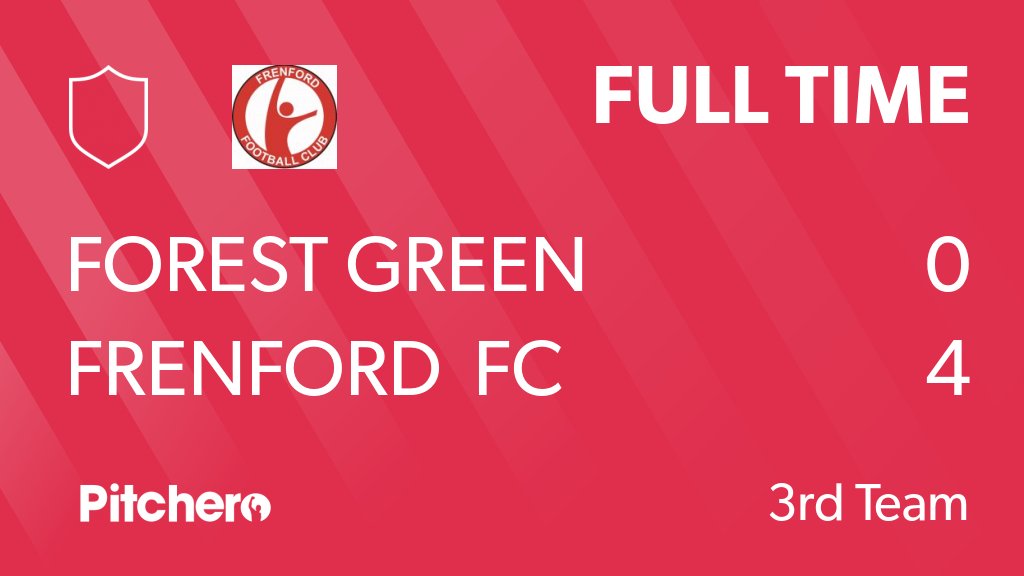 frenfordfans's tweet photo. FULL TIME: Forest Green Reserves 0 - 4 Frenford FC
#FORFRE #Pitchero
https://t.co/CUvh7D2nuH https://t.co/5dWb90O5Pm