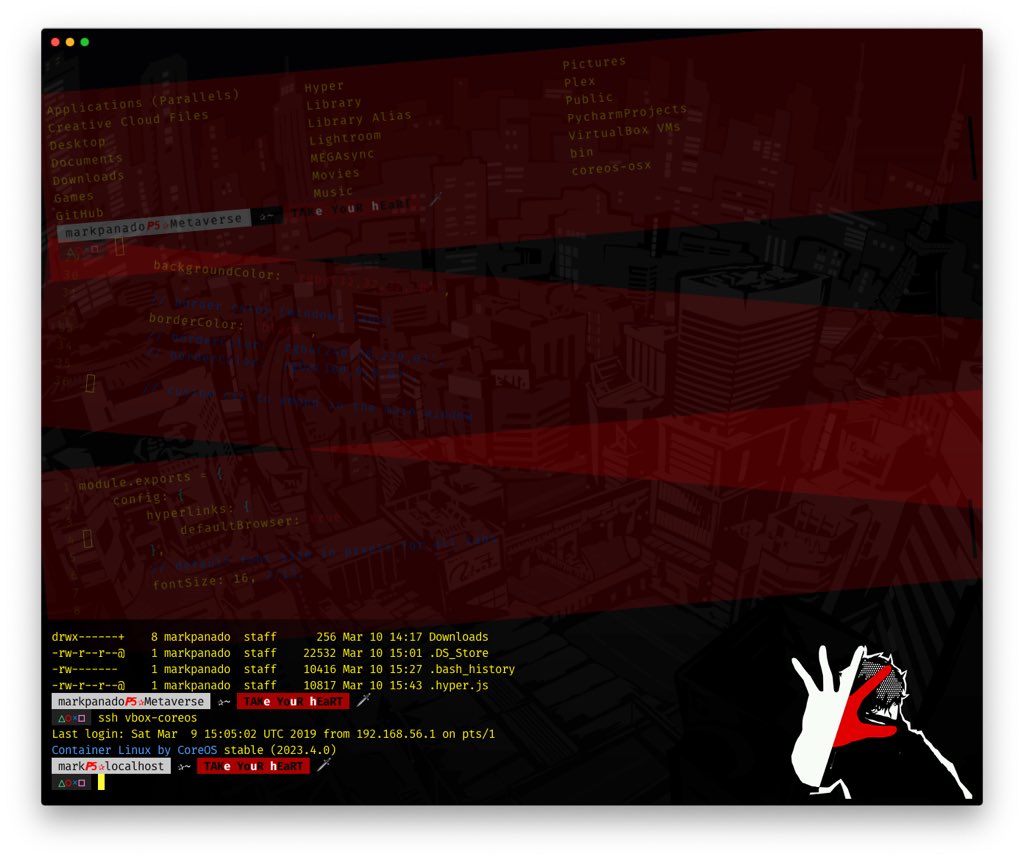 markpanado's tweet image. #wip P5 UI/UX. Persona 5 bash prompt.

#HyperTerminal #Persona5 #bash #ssh #atlus #takeyourheart