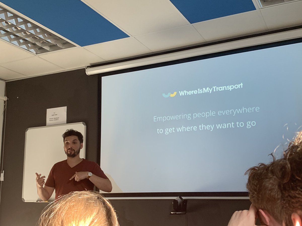 Learning how to make #transport more accessible, efficient &amp; safe for those in the developing world with <a href="/mytransport/">WhereIsMyTransport</a> in #CapeTown. Thanks <a href="/devindevries/">Devin de Vries</a> for having us.