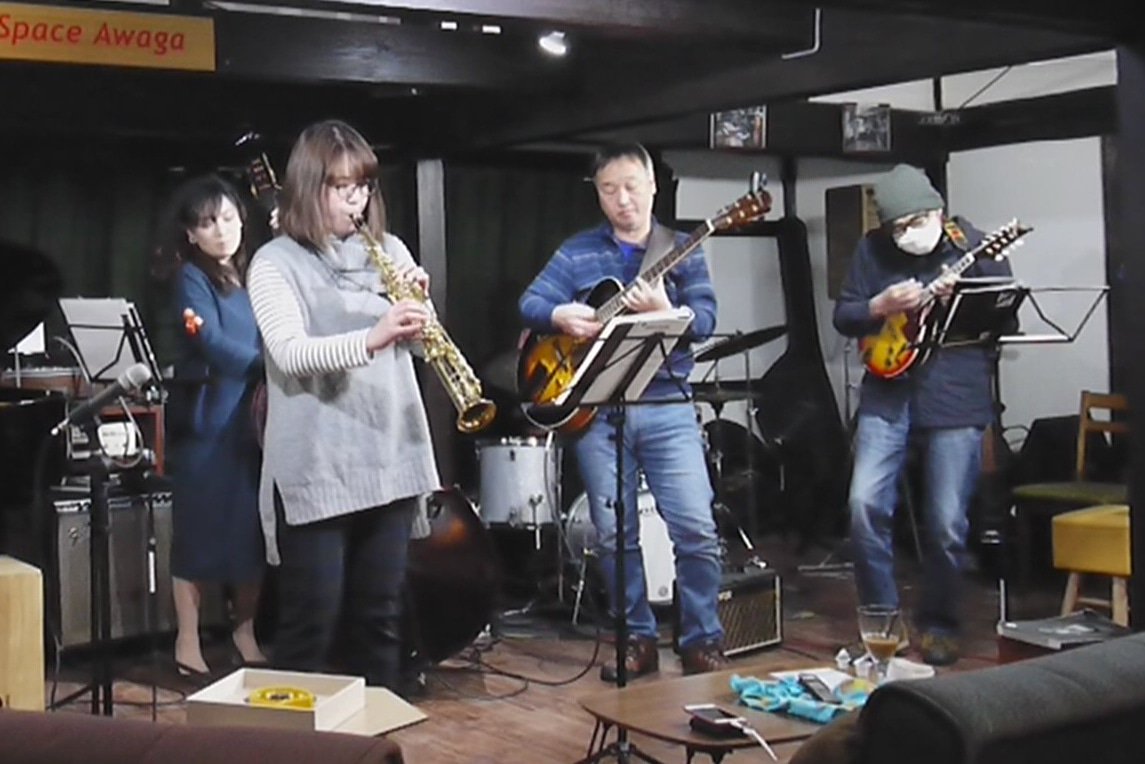 ageee's tweet photo. #jazz #jazzsession
#musicanote #ムジカノート
#awaga #santo #asago #japan
#lovehyogo #htc10 https://t.co/O1gMRhuxFx