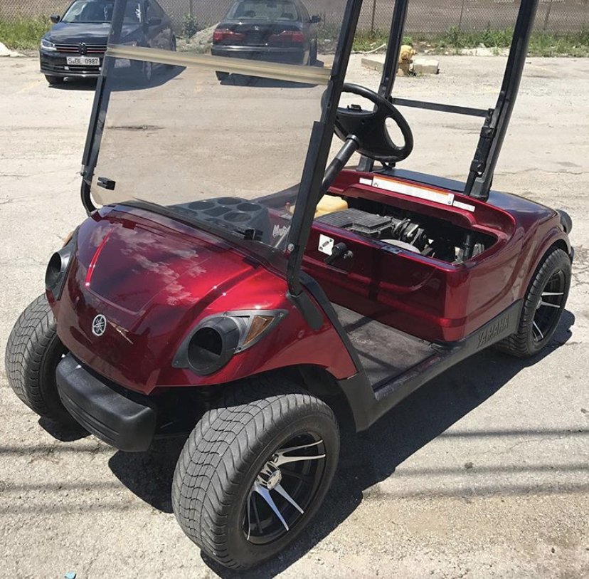 LuxCoating's tweet photo. Golf anyone ?? #GolfLife #golf #candy #liquidwrap #removablepaint #colorshift #peelable #noharm #luxcoatings #trucks #pro400 #selfhealing #sprayednotlaid #vinylkiller #notvinylwrap #matte #gloss #protectyourpaint #paintisdead #chicago #Manufacturing #DIY #CHANGE #cars https://t.co/slEkRCfTFU