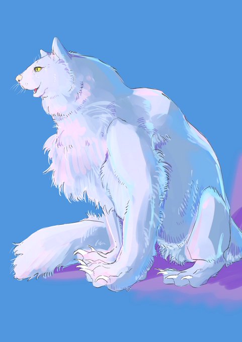 手癖で描いたねこ 