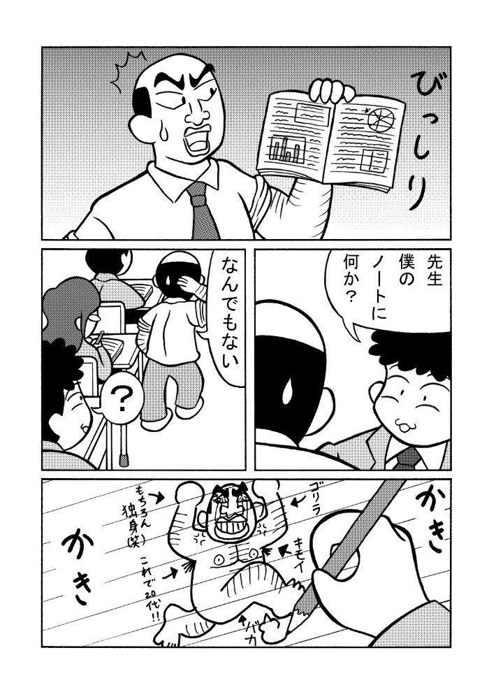 「教師の第六感」
#第5回くらツイ漫画賞 