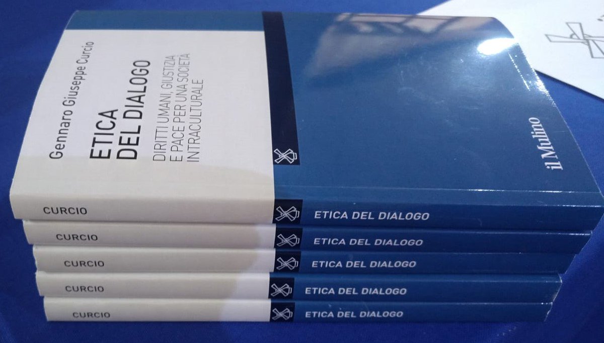 LuisaColangelo's tweet photo. Etica del dialogo. Diritti umani, giustizia e pace per una società intraculturale è la nuova pubblicazione di @CurcioGennaro, Segretario Generale dell'Istituto Internazionale Jacques Maritain @JacquesMaritai1 https://t.co/3mhd11xeDV