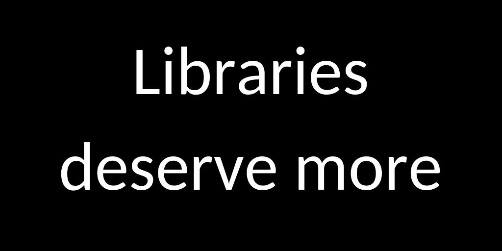publiclibnews's tweet photo. This is your last chance to show your support for libraries with this petition. There are 33,000 names already on it but, you know, libraries deserve more. They deserve at least your retweet and signing, for instance, if you haven't done so already https://t.co/7evME0GaTD https://t.co/DzWdKdWzWp