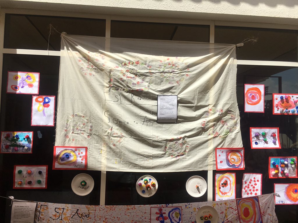 VHPS_FS1's tweet photo. Showcasing our wonderful art work in FS1 after our art day last week ☺️ #EYFS #artexhibit #VHPS https://t.co/L5isr6Jw2H