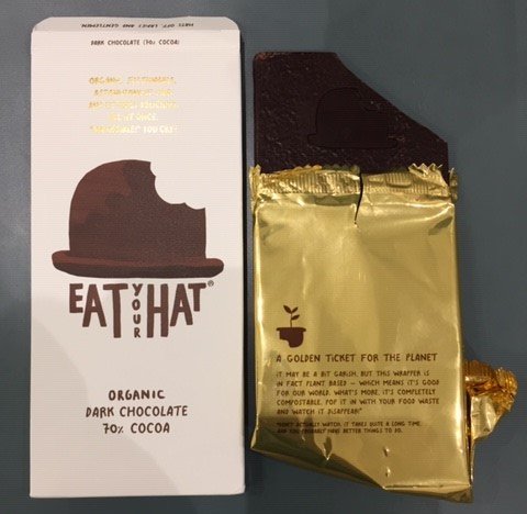 whatsgoodtodo1's tweet photo. #AD #REVIEW @eatyourhat Organic Fair Trade Chocolate "it’s exactly the right thickness for biting and then melts smoothly with no gritty texture or bitterness. It tastes delicious and feels like a quality product ⭐️⭐️⭐️⭐️⭐️" https://t.co/uVZhs7E25Q https://t.co/M0bAVMp6Z2