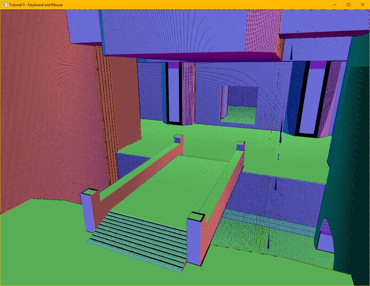 David Williams on X: This is a debug visualisation of Quake's E1M1 map,  voxelised to sub-cm resolution. It contains half a *trillion* voxels, and  with #Cubiquity 2 it fits on a floppy