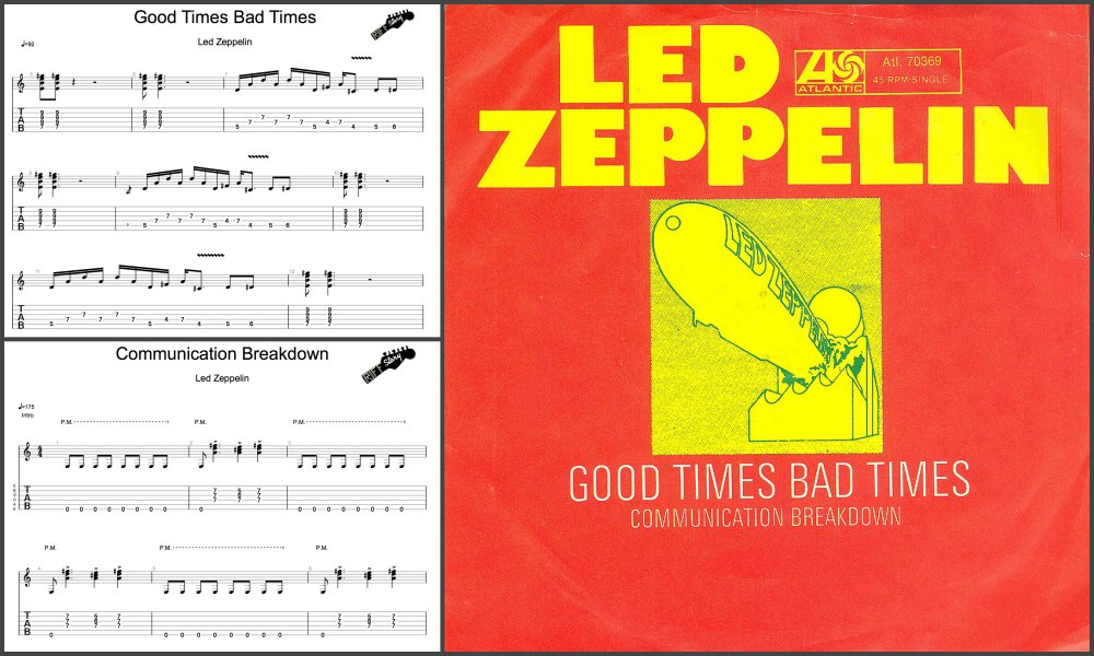 10 de marzo de 1969: #LedZeppelin lanzan su primer single con los temas #GoodTimesBadTimes y #CommunicationBreakdown riffstory.com/tag/good-times…