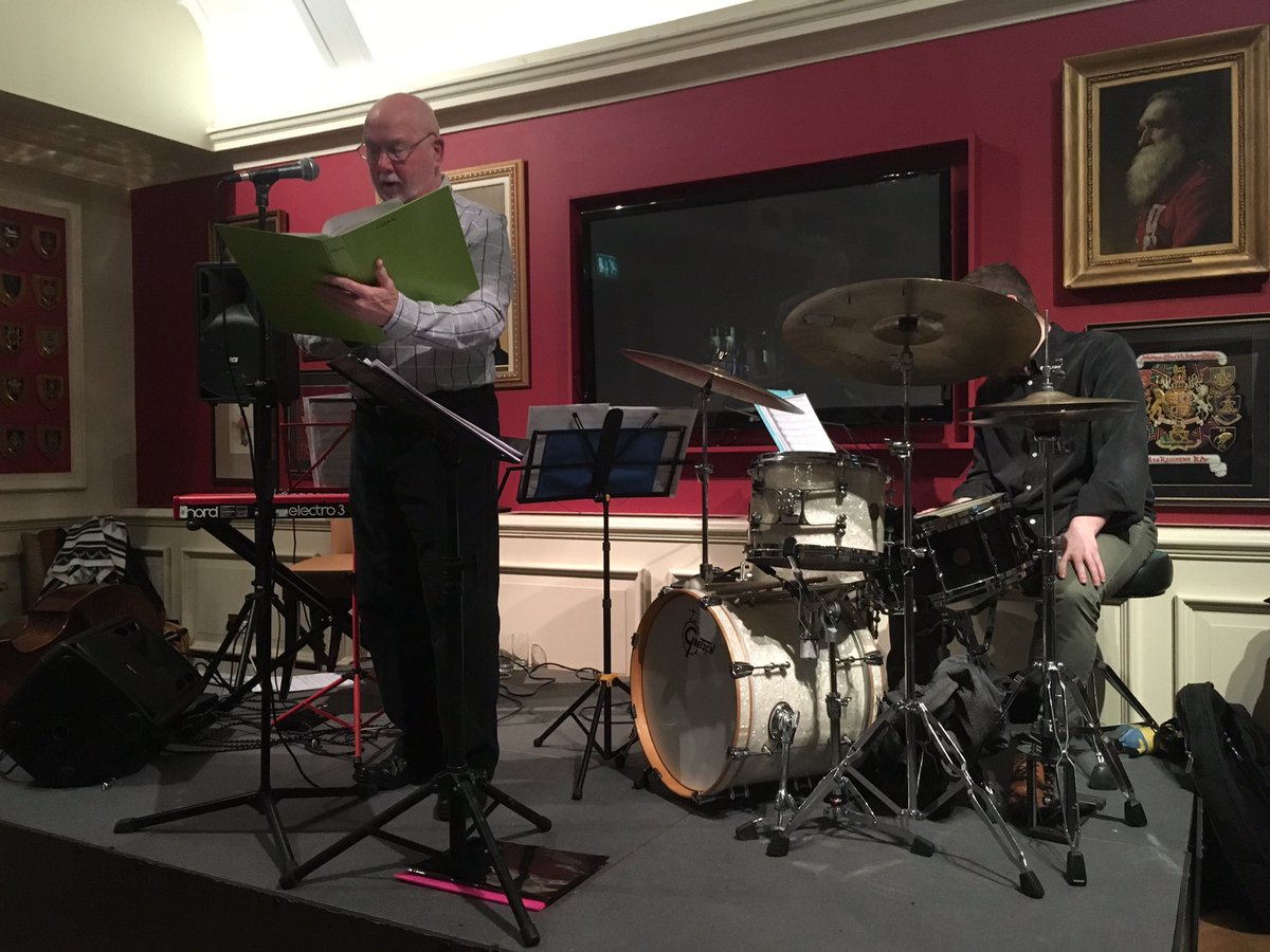 Thanks to Roy of <a href="/RHChelsea/">Royal Hospital Chelsea</a> for opening our 2nd set last night with a debut of his own war poetry.

TONIGHT it's gig #2 at <a href="/BullsHeadLive/">The Bulls Head</a> 8pm TKTS: tickets.thebullsheadbarnes.com/events/2019-03…