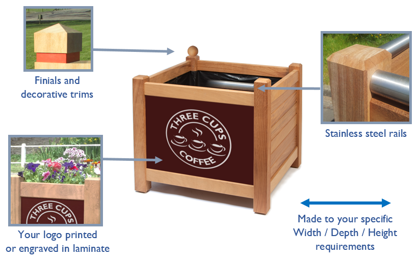 ViewsGe's tweet image. Are you looking for a #bespoke timber planter? Here at geViews we&apos;ve been manufacturing in Wood for over 150 years! Let geViews create and design your Timber Planter! Premium Grade Planters that can be customised to your needs... Display Board✔️ Self Watering✔️ Any Size ✔️