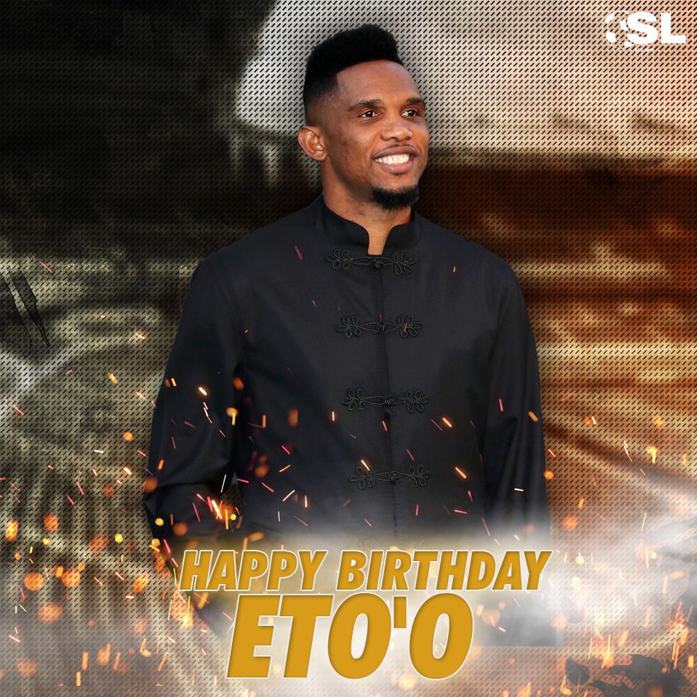 Happy Birthday to African football legend, Samuel Eto o! 