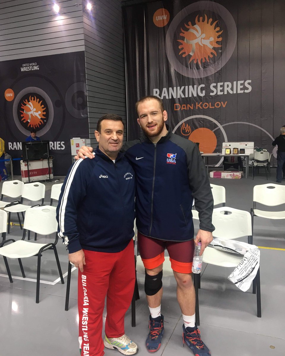 My friend Snyder got the gold medal in the international tournament " Dan Kolov "