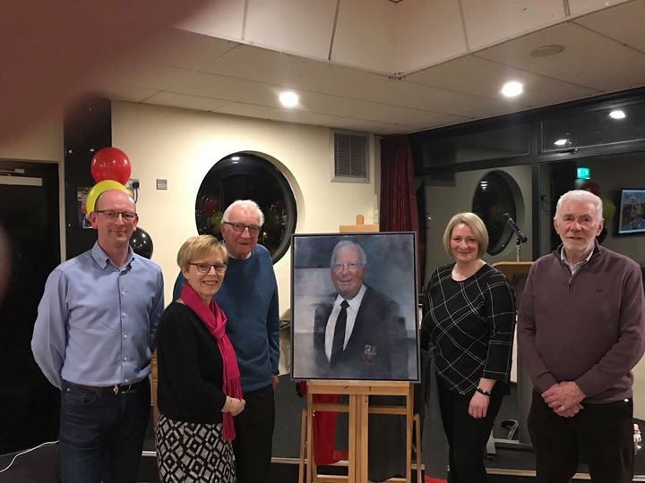 Last night the club honoured our Patron, Mr Eric Walker, not only to celebrate his recent 90th birthday but also a lifetime of selfless work for the club. As befitted the occasion the club was well filled with family and friends.