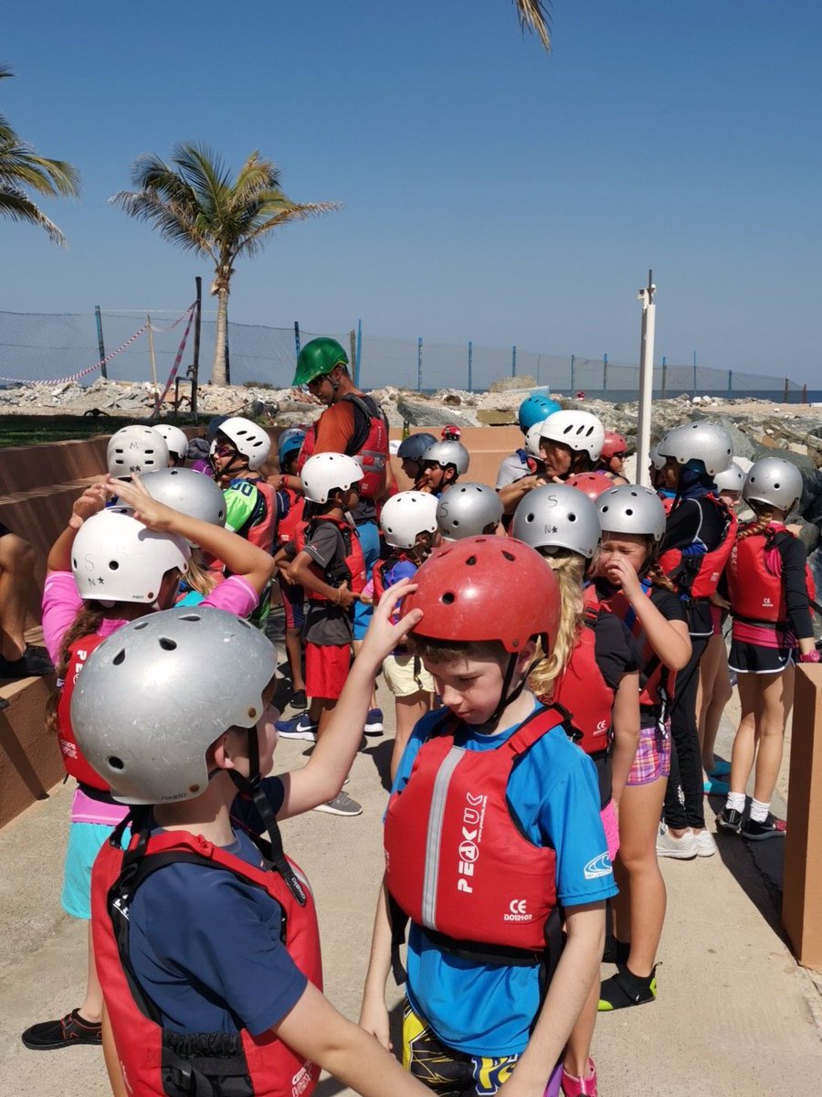 JPS_Year5's tweet photo. #JPS5G completing their final preparations before kayaking and raft building commences. Safety first! #JPSyear5camp2019 https://t.co/1XJxO8TgPG