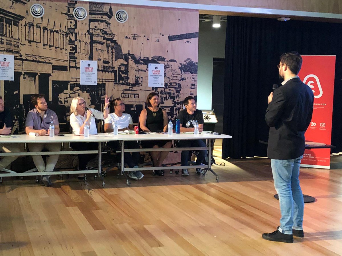 karenandrewsmp's tweet photo. What a blast judging the @ArcIncubator Hardware Startup Weekend. So many brilliant ideas &amp; brilliant minds on display. Congrats to the winners BREATHA, with their prototype which simplifies oxygen &amp; heart-rate testing in our elite swimmers! https://t.co/QGOcB7pTNj