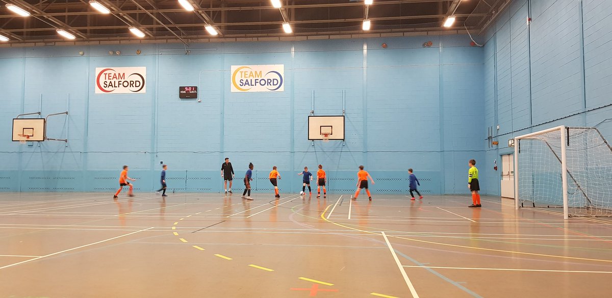 FutsalSalford's tweet photo. 2 great u10s kicked off #Futsal @FutsalSalford today - the speed of play, teamwork and ability was outstanding https://t.co/YPwlsCgW1c