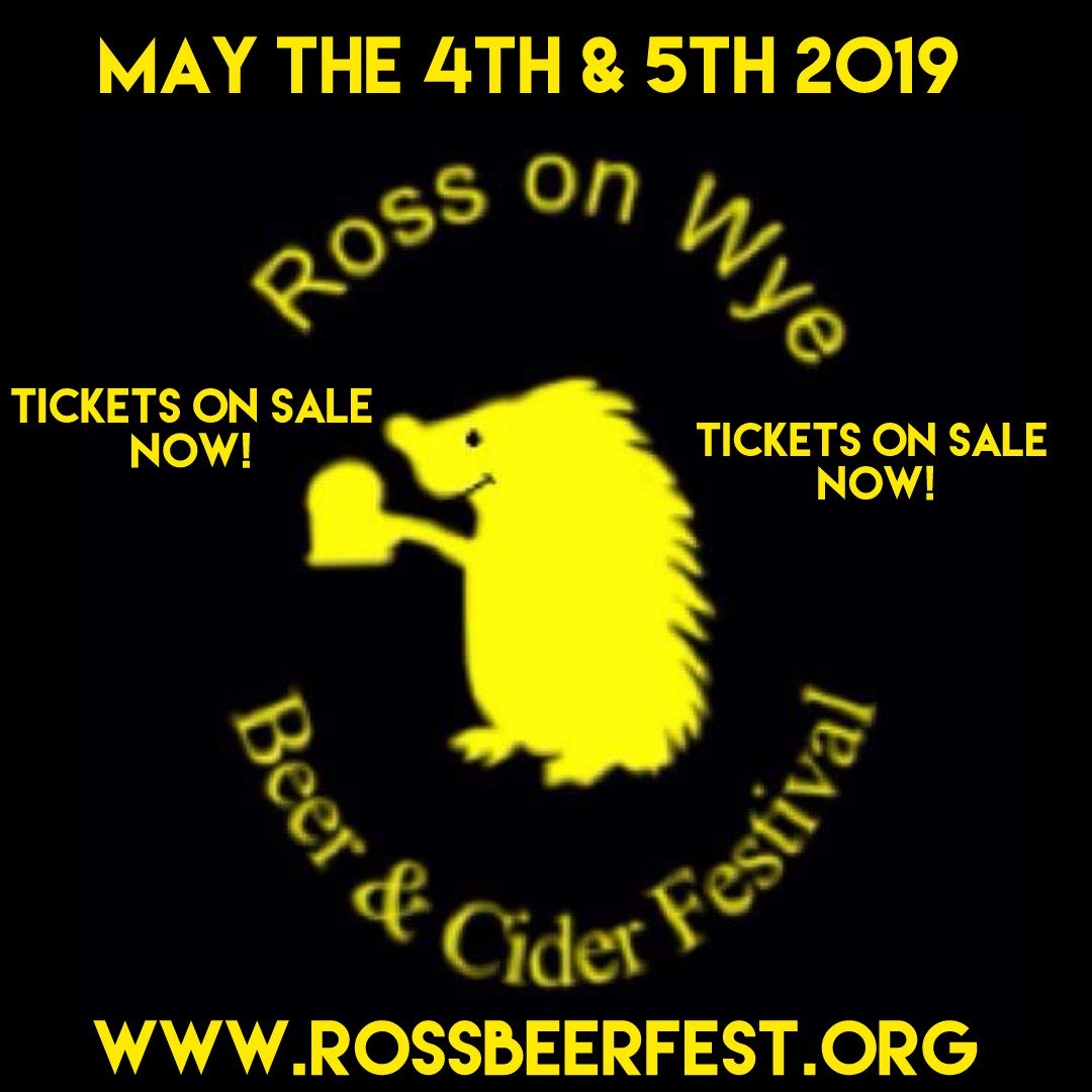 Rossbeerfest's tweet photo. Tickets are on sale now With well over 50 ales,ciders,prescco and lagers too we have choice for everyone don't miss out this year get your tickets today.
https://t.co/Bg0bTKJCQ0

#ross #rossonwye #herefordhsire #rossbeerfest #ale #realales #beer #cider #local #deanwye #wyedean https://t.co/WotkgTmuq5