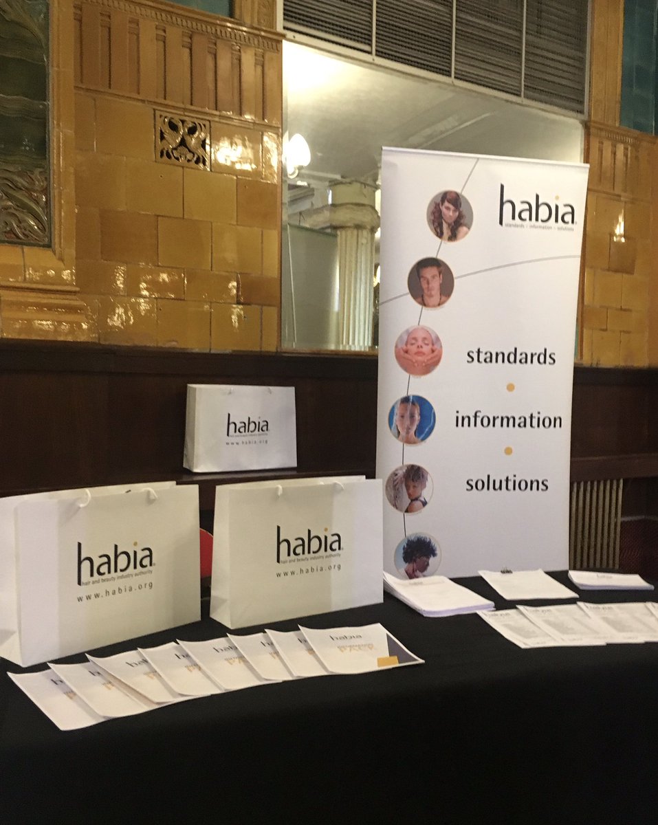 Great to see <a href="/Habia_SSB/">Habia</a> supporting the #hair and #beauty competitions at #Blackpool today ! #hair #beauty #spa #nails #health #wellness #skills #training #CPD #support #advice