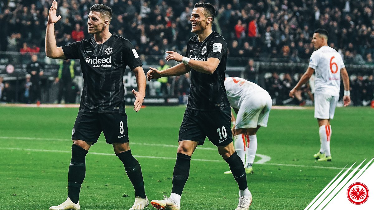 Morgen lassen wir Luka und Co. wieder von der Leine... 🖐️😉
#SGE #F95SGE