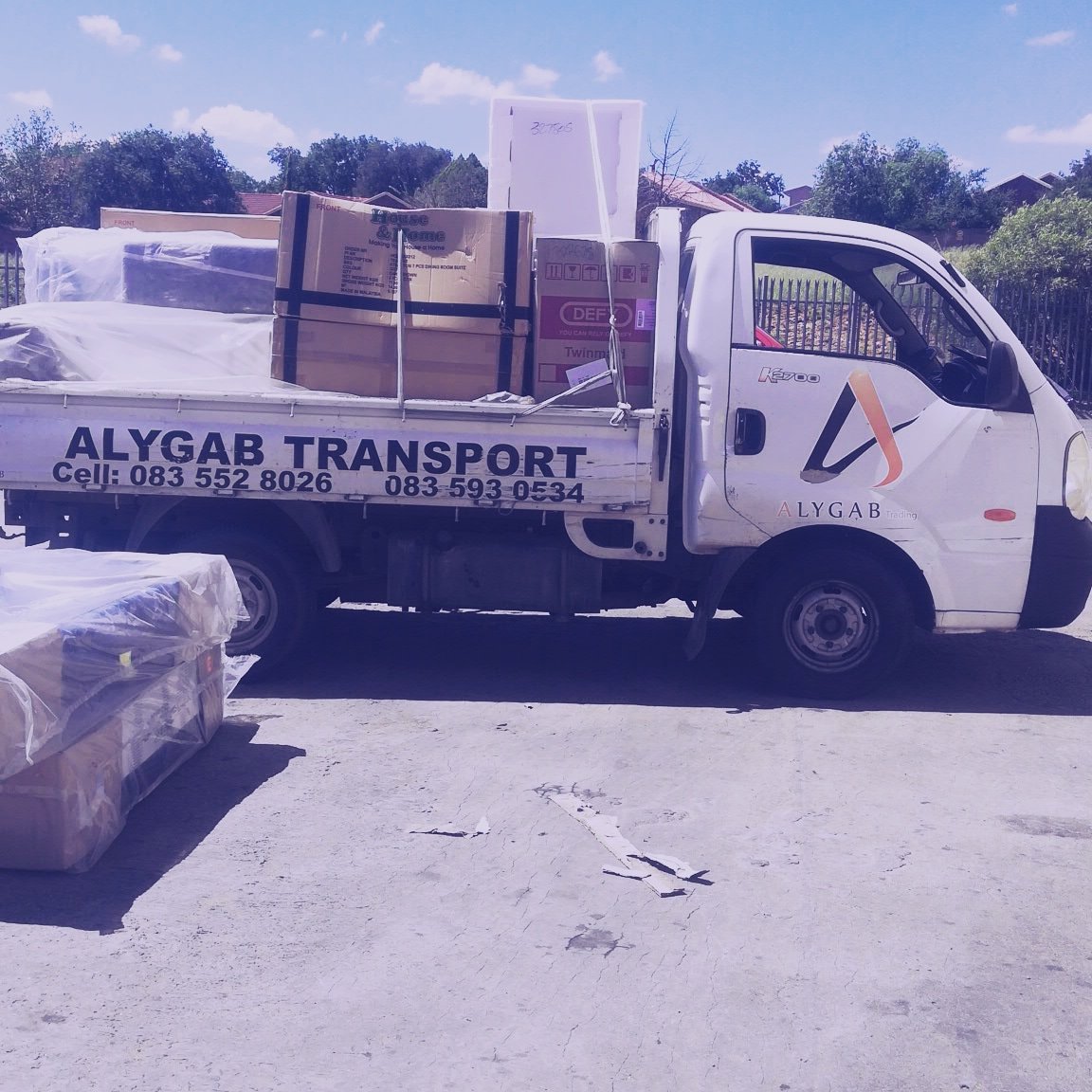 A hot and very busy Sunday in Bloemfontein 🌤🚚📦