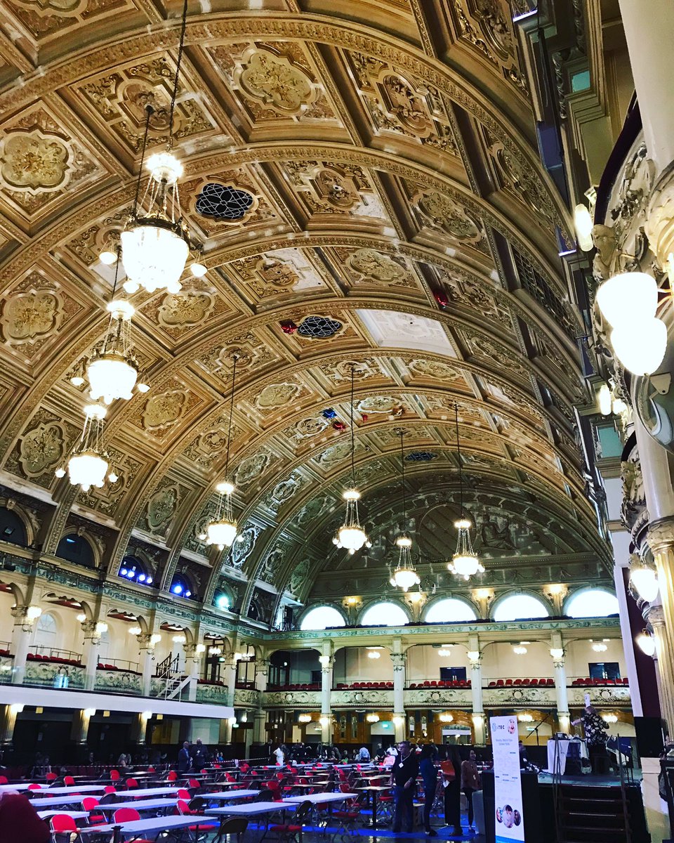 #Wintergardensblackpool looking gorgeous for the #AHT #hair and #beauty competitions today and tomorrow !