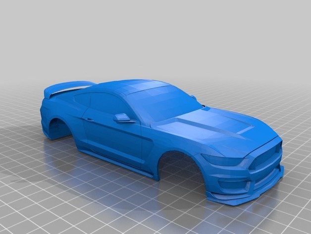 stunner2211's tweet photo. Rockracer  published a remix of my #Ford Mustang GT350R on #thingiverse. 
Now you can print your favourite RC Body!
https://t.co/AEfn0ZBDdx https://t.co/uAU7ANq1f9