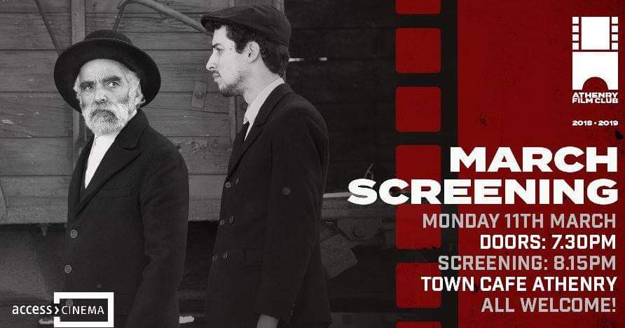 AthenryFilmClub's tweet photo. Our March screening takes place tomorrow Monday 11th of March. Doors 1930. Screening 2015. All welcome! https://t.co/2K8kfOmKF4