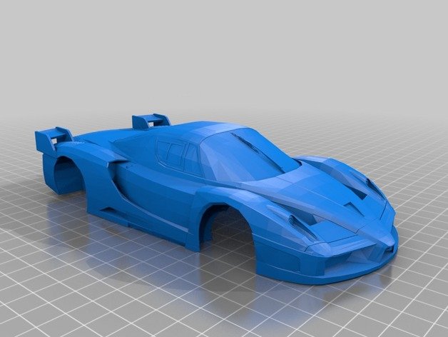 stunner2211's tweet photo. Rockracer  published a remix of my #Ferrari FXX on #thingiverse. 
Now you can print your favourite RC Body!
https://t.co/vandsUwWTX
https://t.co/roBJ6fg4qJ https://t.co/rC9hI7mJnJ