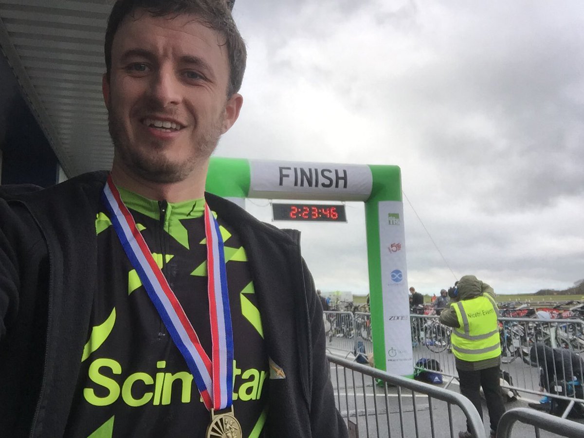 RobAdamsVet's tweet photo. Despite the conditions it went really, due in part to some great kit from @ScimitarSports Came 7th in my age group so feeling pretty pleased 😀 #duathlon #cycling #running #race https://t.co/K5uTlEcUPK