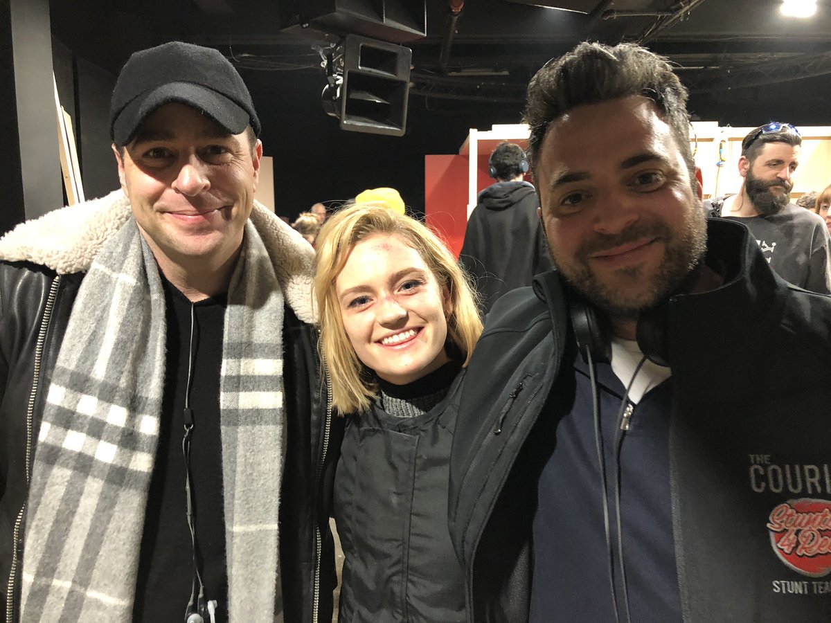 <a href="/AgnesonAlicia/">Alicia Agneson</a> <a href="/zackary_adler/">Zackary Adler</a> and that’s a wrap on #TheCourier Thanks Alicia for being such a superstar xxx