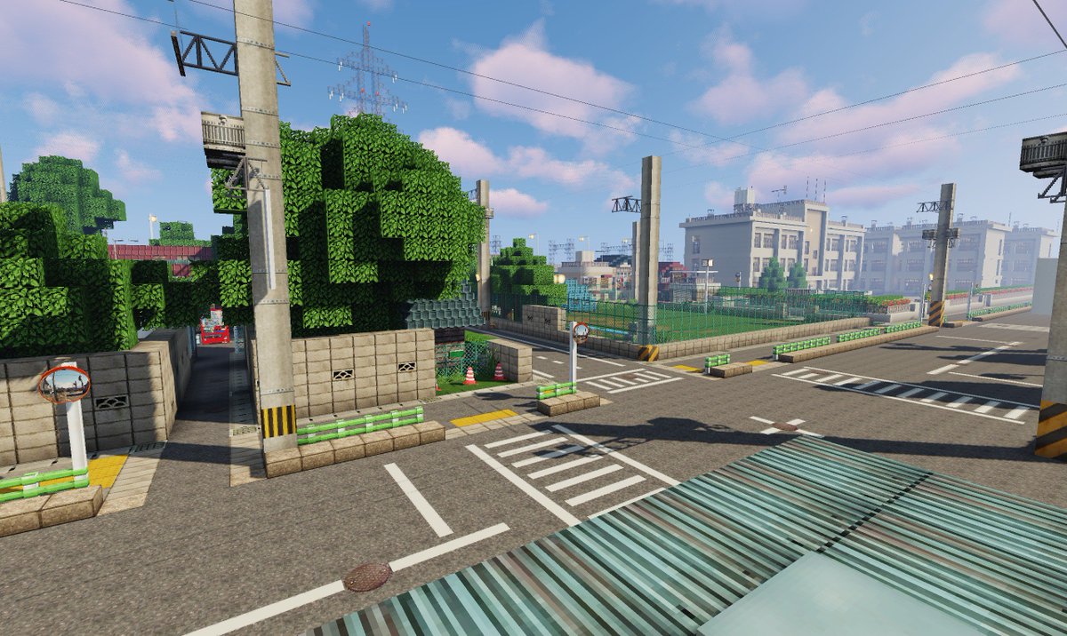 Wada Yase 80年代マイクラ エミッションライトと各種調整 夜の光源の色味が自然に近づいた 光源のカラー せめて二種類欲しい