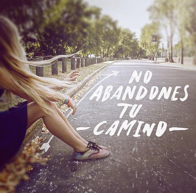 NinaSiimonettii's tweet photo. Ante las dificultades, irse es el camino más fácil. Pero antes de abandonar siempre podemos encontrar otro rumbo. 
#FelicityFornow https://t.co/5fYunyAxc4
